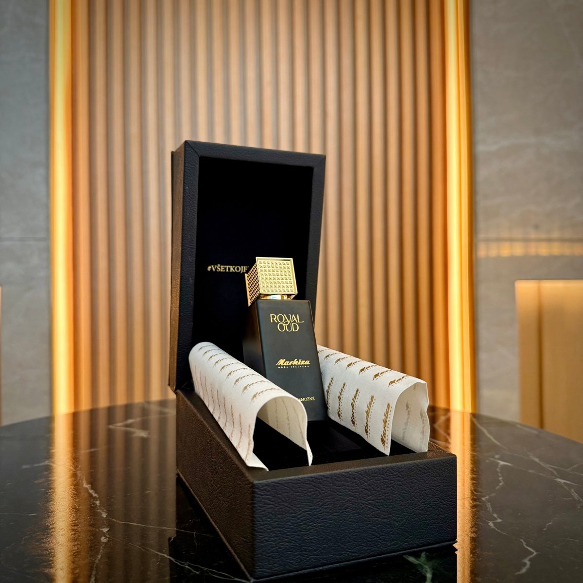Markíza Moda Italiana — Dubai luxury fragrance campaign